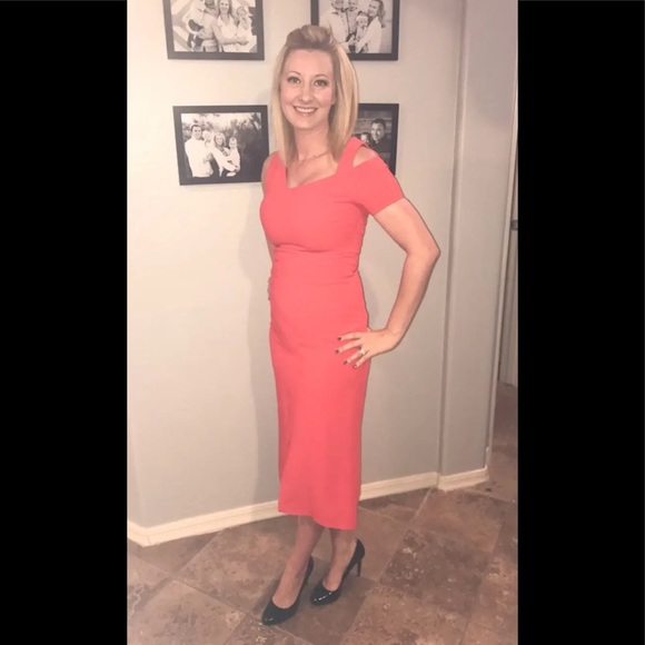 Antonio Berardi Asymmetric Sheath Dress 4 - Picture 13 of 13